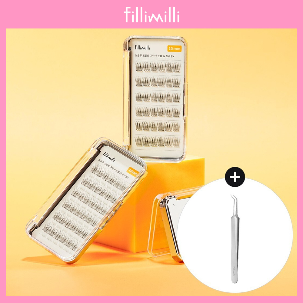 Fillimilli No Glue Point Piece Eyelash — 菁藝國際培訓學院推薦 K-Beauty 產品