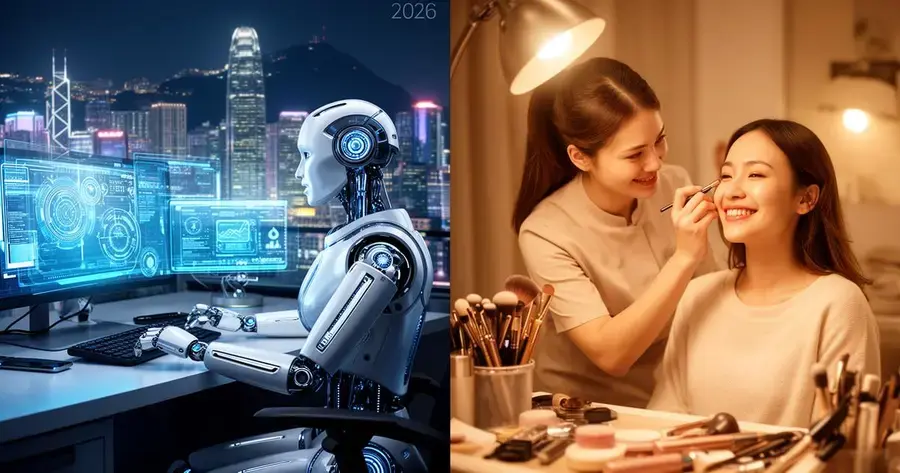 2026年AI會取代你的工作嗎？為什麼美容行業是香港藍領職業的安全港