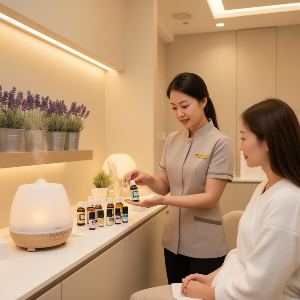 專業芳療諮詢場景