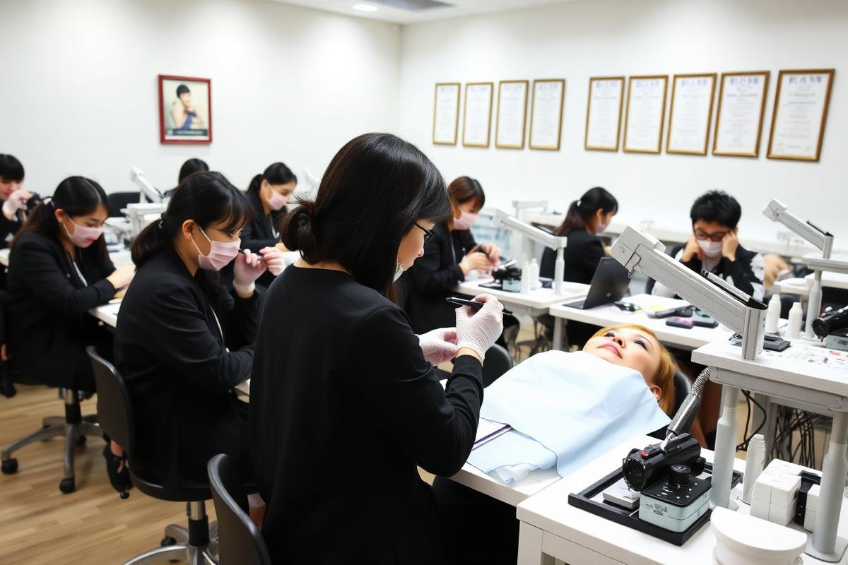 Fine Arts Academy紋繡課堂培訓實況